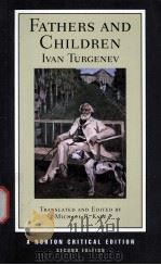 FATHERS AND CHILDREN Ivan Turgenev Second Edition PDF电子版封面 0393927979 MICHAEL R.KATZ