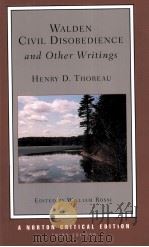 WALDEN CIVIL DISOBEDIENCE AND OTHER WRITINGS（ PDF版）
