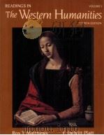 READINGS IN THE WESTERN HUMANITIES  Volume Ⅰ  Fourth Edition（ PDF版）