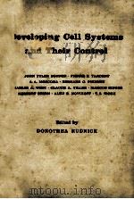 DEVELOPING CELL SYSTEMS AND THEIR CONTROL（1960 PDF版）