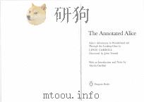 THE ANNOTATED ALICE（1965 PDF版）