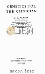 GENETICS FOR THE CLINICIAN SECOND EDITION（1964 PDF版）