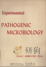 EXPERIMENTAL PATHOGENIC MICROBIOLOGY SECOND DEITION（1964 PDF版）