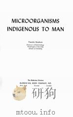 MICROORGANISMS INDEGENOUS TO MAN（1962 PDF版）