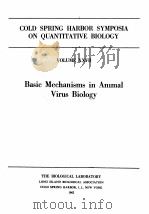 COLD SPRING HARBOR SYMPOSIA ON QUANTITATIVE BIOLOGY VOL.XXVII（1962 PDF版）