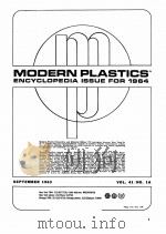 MODERN PLASTICS ENCYCLOPEDIA ISSUE FOR 1964（1964 PDF版）