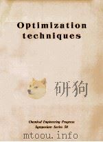 OPTIMIZATION TECHNIQUES（1964 PDF版）