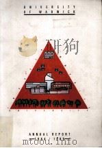 The university of warwick : guide to first degree courses 1984-1985 PDF电子版封面