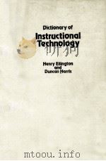 Dictionary of instructional technology PDF电子版封面 0893972436