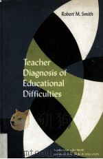 Teacher diagnosis of educational difficulties. PDF电子版封面