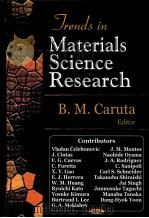 TRENDS IN MATERIALS SCIENCE RESEARCH（ PDF版）