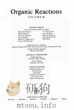 Organic Reactions VOLUME 56 PDF电子版封面 0471395684