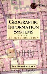 Geographic Information Systems An Introduction Third Edition PDF电子版封面 0471419680