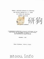 TOWARD A CHRISTIAN APPROACH TO LITERATURE 1988 PDF电子版封面