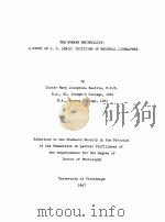 THE HUMANE MEDIEVALIST 1967 PDF电子版封面