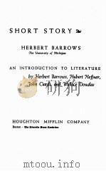 READING THE SHORT STORY:PART ONE OF AN INTRODUCTION TO LITERATURE（1959 PDF版）