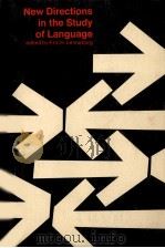 NEW DIRECTIONS IN THE STUDY OF LANGUAGE（1964 PDF版）