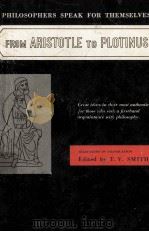 FROM ARISTOTLE TO PLOTINUS（1956 PDF版）