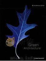 Green Architecture PDF电子版封面 0471491934