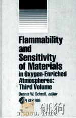Flammability and Sensitivity of Materials in Oxygen-Enriched Atmospheres:Third Volume STP 986 PDF电子版封面 0803109989 Dennis W.Schroll