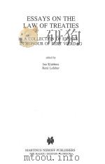 ESSAYS ON THE LAW OF TREATIES:A COLLECTION OF ESSAYS IN HONOUR OF BERT VIERDAG（1998 PDF版）