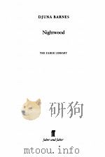 NIGHTWOOD 1950 PDF电子版封面 0571179851 DJUNA BARNES