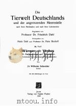 DIE TIERWELT DEUTSCHLANDS UND DER ANGRENZENDEN MEERESTEILE 36.TEIL（1939 PDF版）