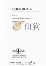 DIRADICALS 1982 PDF电子版封面 0471086614