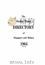 THE STRAITS TIMES DIRECTORY OF SINGAPORE AND MALAYA 1964 PDF电子版封面