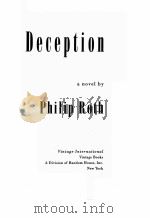 DECEPTION:A NOVEL 1990 PDF电子版封面 0679752943 PHILIP ROTH