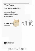 THE QUEST FOR RESPONSIBILITY:ACCOUNTABILITY AND CITIZENSHIP IN COMPLEX（1998 PDF版）