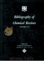 BIBLIOGRAPHY OF CHEMICAL REVIEWS VOL.1-2（1958 PDF版）
