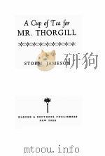 A CUP OF TEA FOR MR.THORGILL（1957 PDF版）