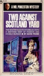 TWO AGAINST SCOTLAND YARD（1959 PDF版）