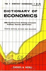 A DICTIONARY OF ECONOMICS FOURTH EDITION（1964 PDF版）