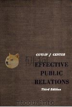 EFFECTIVE PUBLIC RELATIONS（1964 PDF版）