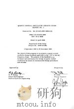 QUARTZ CRYSTAL OSCILLATOR CIRCUITS STUDY REPORT NO.1（1963 PDF版）