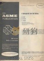 A HYDROGEN-AIR FUEL CELL BATTERY（1964 PDF版）