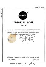 EFFECTS OF AIR CONTENT AND WATER PURITY ON LIQUID TENSION AT INCIPIENT CAVITATION IN VENTURI FLOW 1963 PDF电子版封面 ROBERT S. RUGGERI