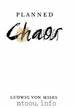 PLANNED CHAOS 1977 PDF电子版封面