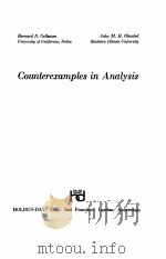 COUNTEREXAMPLES IN ANALYSIS   1966  PDF电子版封面    BERNARD R. GELBAUM 