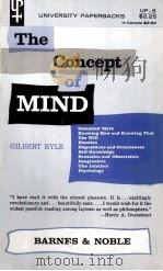 THE CONCEPT OF MIND 1949 PDF电子版封面 GILBERT RYLE