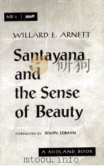 SANTAYANA AND THE SENSE OF BEAUTY（1957 PDF版）