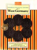 EUROPEAN FINANCIAL CENTRES NO.4 WEST GERMANY 1989 PDF电子版封面