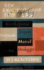 SIX EXISTENTIALIST THINKERS（1959 PDF版）