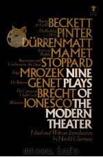 NINE PLAYS OF THE MODERN THEATER（1981 PDF版）
