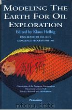 MODELING THE EARTH FOR OIL EXPLORATION Final Report of the CEC's GEOSCIENCE I Program 1990-1 PDF电子版封面