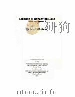 LESSONS IN ROTARY DRILLING  Unit I-Lesson 3  The Drill Stem（1975 PDF版）