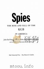 Spies THE RISE AND FALL OF THE KGB IN AMERICA PDF电子版封面