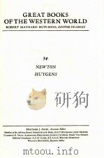 GREAT BOOKS OF THE WESTERN WORLD 34 NEWTON HUYGENS（1980 PDF版）